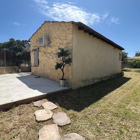 Villa Cabanon Provencal à Rochefort-du-Gard Extérieur photo
